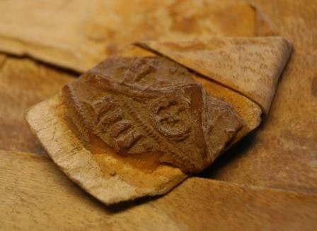 Sceau avec un décor d'arcatures gothiques (1346, 2 G  35)