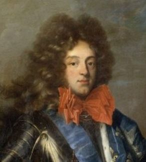 Portrait d'après Hyacinthe Rigaud, château de Versailles.