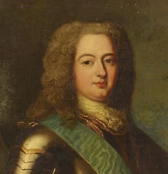 Ecole de Hyacinthe Rigaud, château de Versailles (détail).