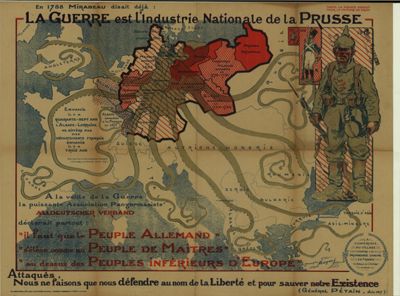 M. Neumont, Affiche de propagande (Archives départementales de l’Allier, fonds Rougeron 322 J, 1917).