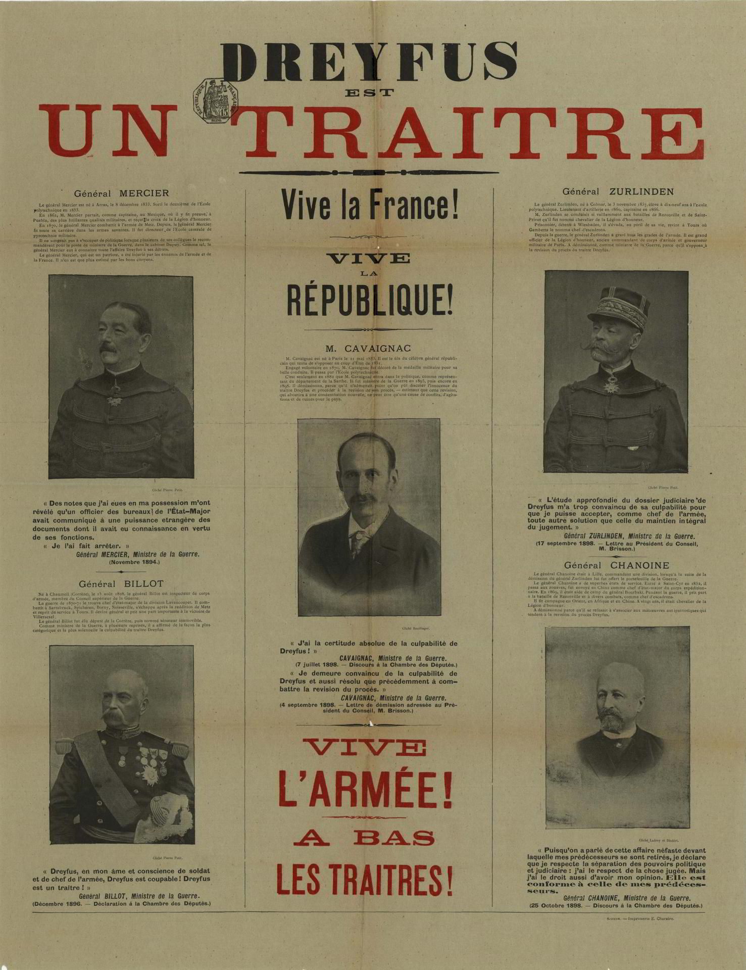 Les grandes crises politiques vues par la presse