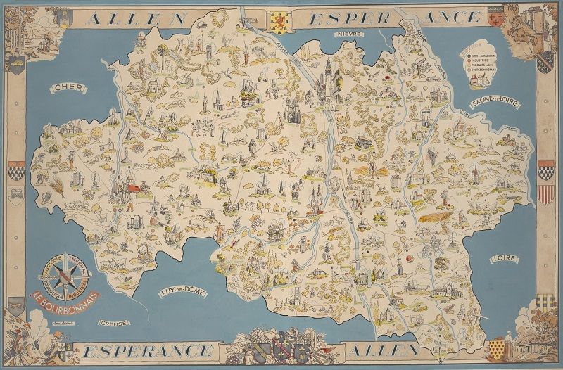 Cartes, plans, documents figurés