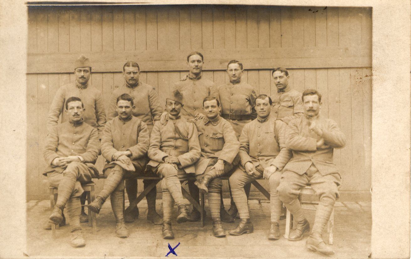 Photo avec Eugène Fradet