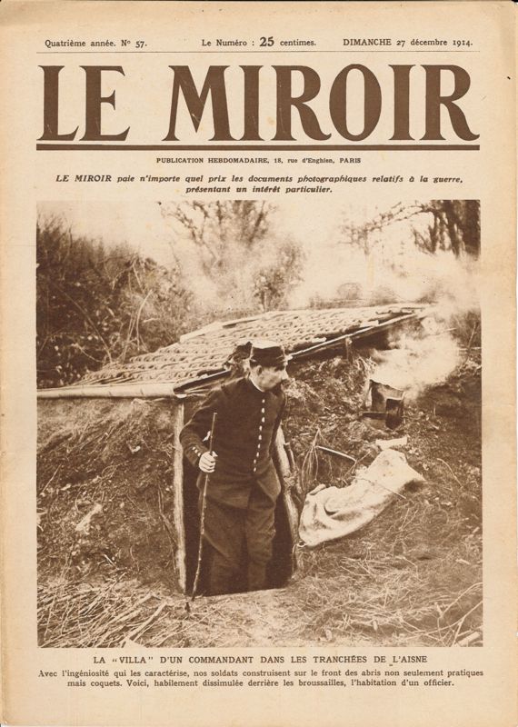 Une du Miroir, 27 décembre 1914