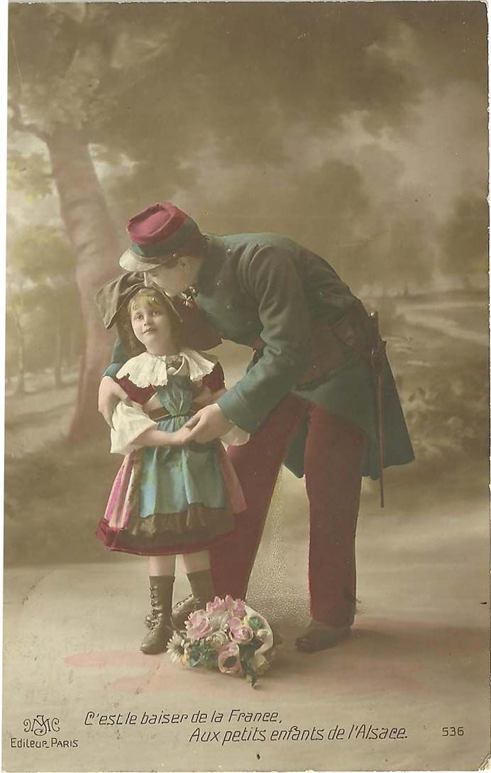 Carte patriotique, envoyée le 22 février 1915