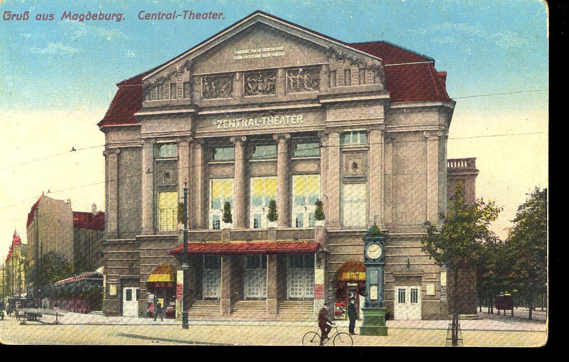 Carte postale de Louis Valette envoyée de Magdebourg