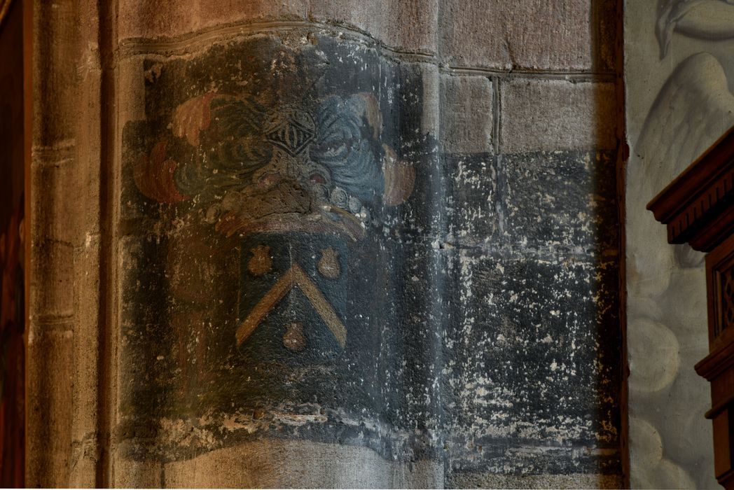 Litre funéraire des Feydeau (XVIIe siècle, Notre-Dame de Moulins, © Pierre Taillefer, Drac Auvergne).