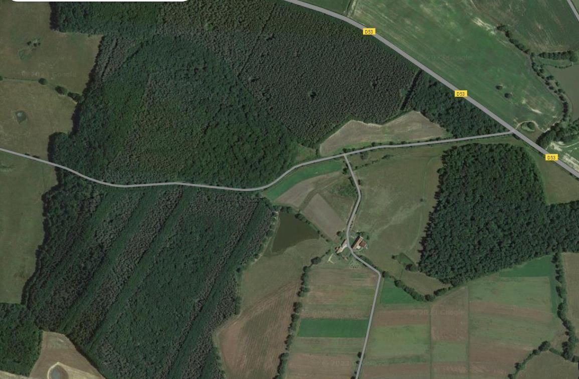 Domaine de La Brosse aujourd'hui (Google maps).