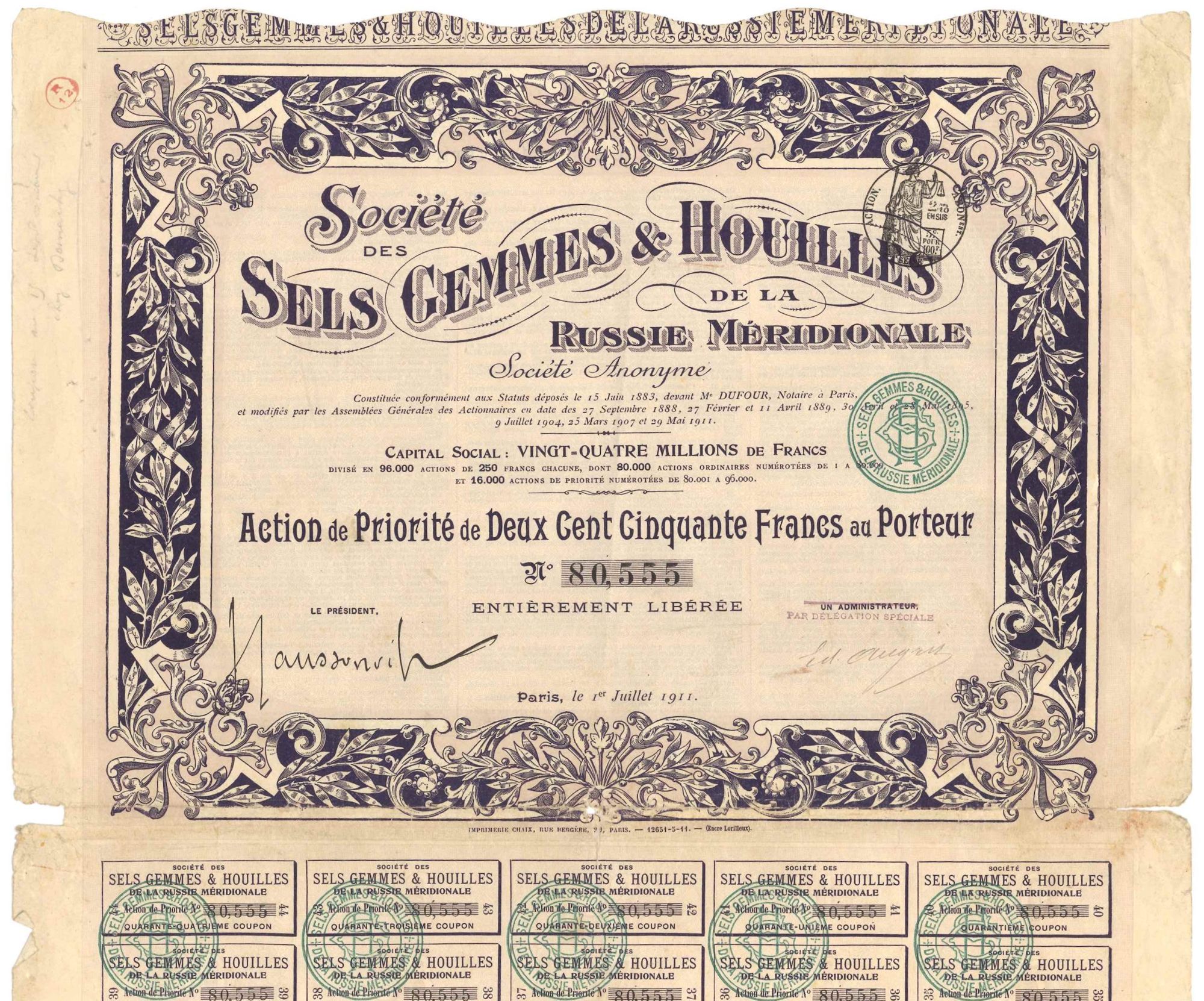 Société des sels gemmes et houilles de la Russie méridionale