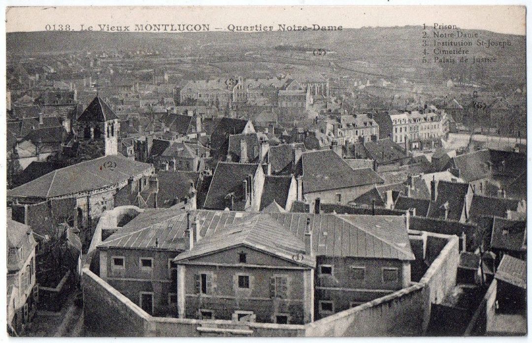 Mise en ligne des registres d'écrou de la prison de Montluçon